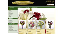 Desktop Screenshot of morrisflowersandgifts.com