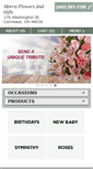 Mobile Screenshot of morrisflowersandgifts.com